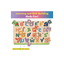Little Berry Toys Little Berry Wooden Puzzles for Kids Age 2+ Years (Set of 4): ABC, Number, Fruit & Vegetable - Knob & Peg Puzzle Game