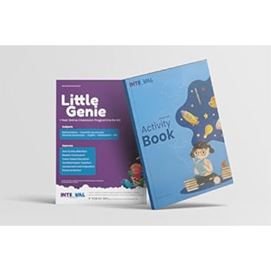 INTERVAL Books Little Genie Play Time Activity Book| Early Learning Books | KG books for kids