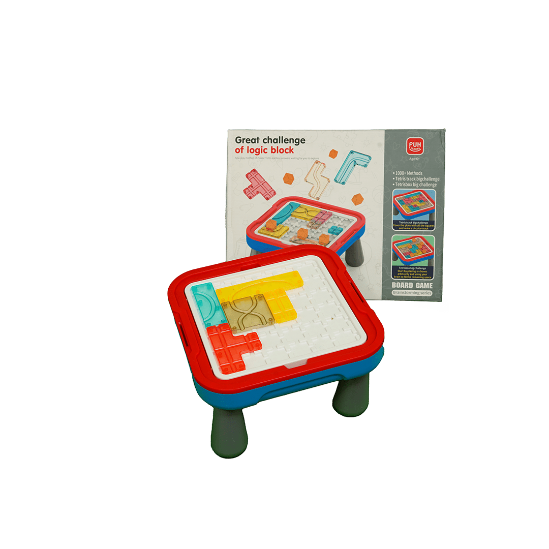 Baan Toys Toys Baan Toys Great Challenge Logic Block Educational Toy For Kids (3 Years+)