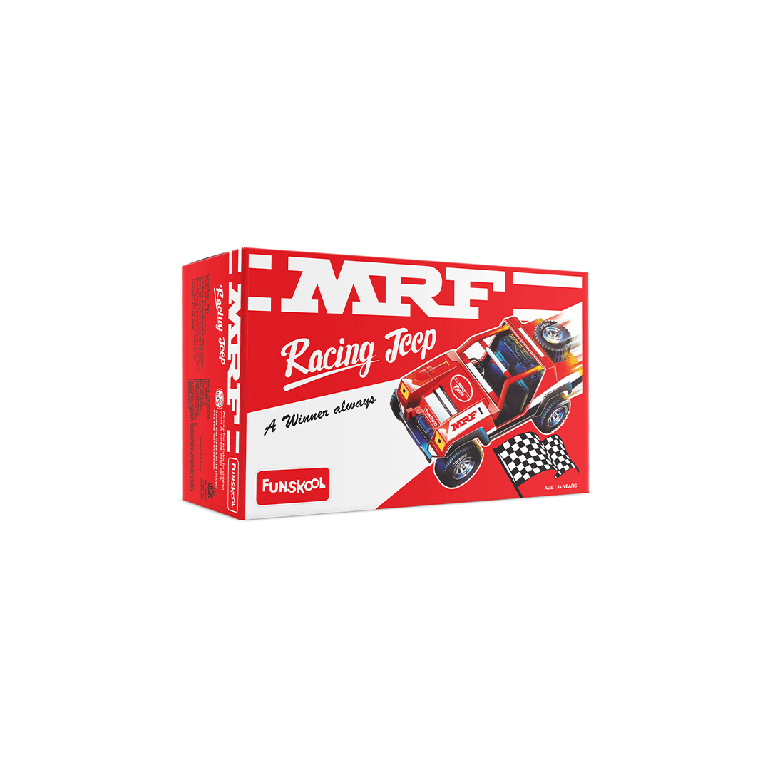 Funskool Toys Funskool Giggles MRF Racing Jeep (3 years+)