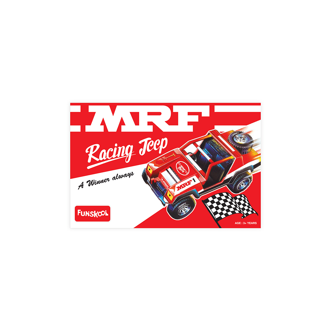 Funskool Toys Funskool Giggles MRF Racing Jeep (3 years+)
