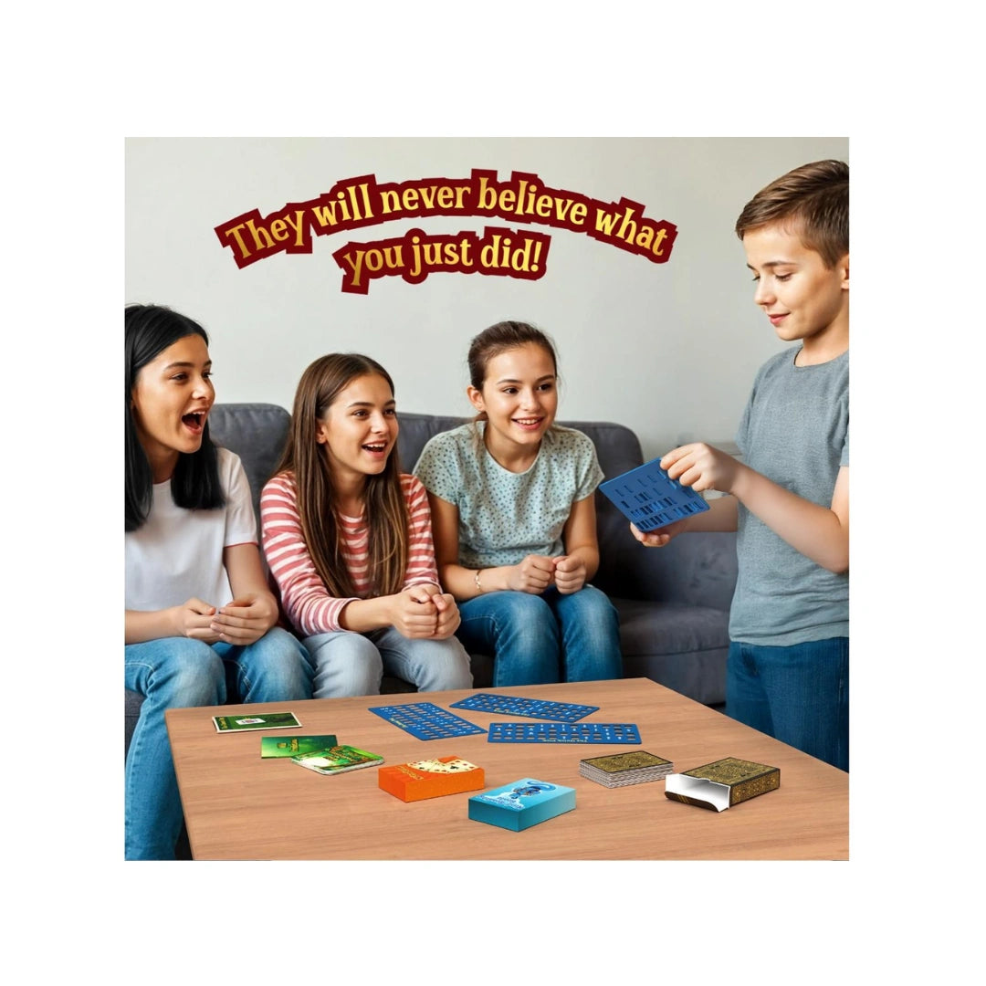 Magic Kit ,50 Card Tricks & Illusions ,Complete Magic Set with Special Decks & Guide ( 10+)