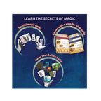 Magic Kit ,50 Card Tricks & Illusions ,Complete Magic Set with Special Decks & Guide ( 10+)