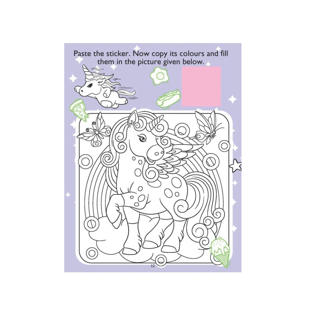 Unicorn Sticker Fun
