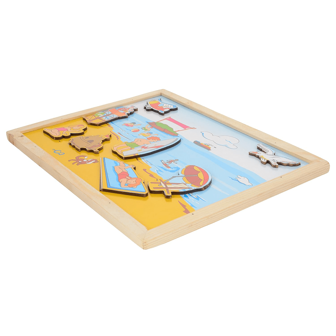 Skillofun Toys Skillofun Magnetic Twin Play Tray - The Beach