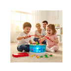 Musical magnetic fishing game
