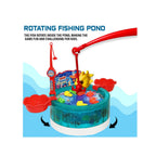 Musical magnetic fishing game