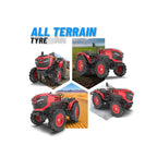 RC tractor toy with Bluetooth speaker and rechargeable battery.
