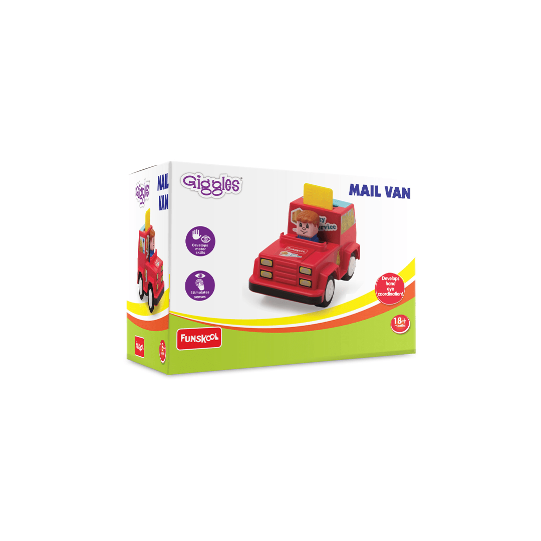 Funskool Toys Funskool Giggles Mail Van (18 Months+)
