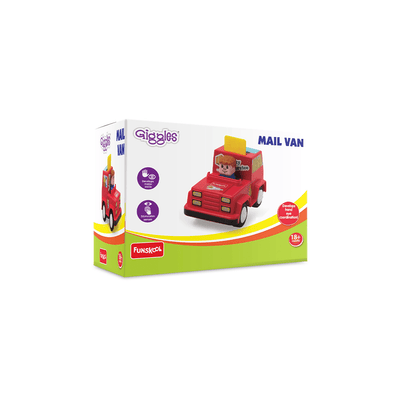 Funskool Toys Funskool Giggles Mail Van (18 Months+)