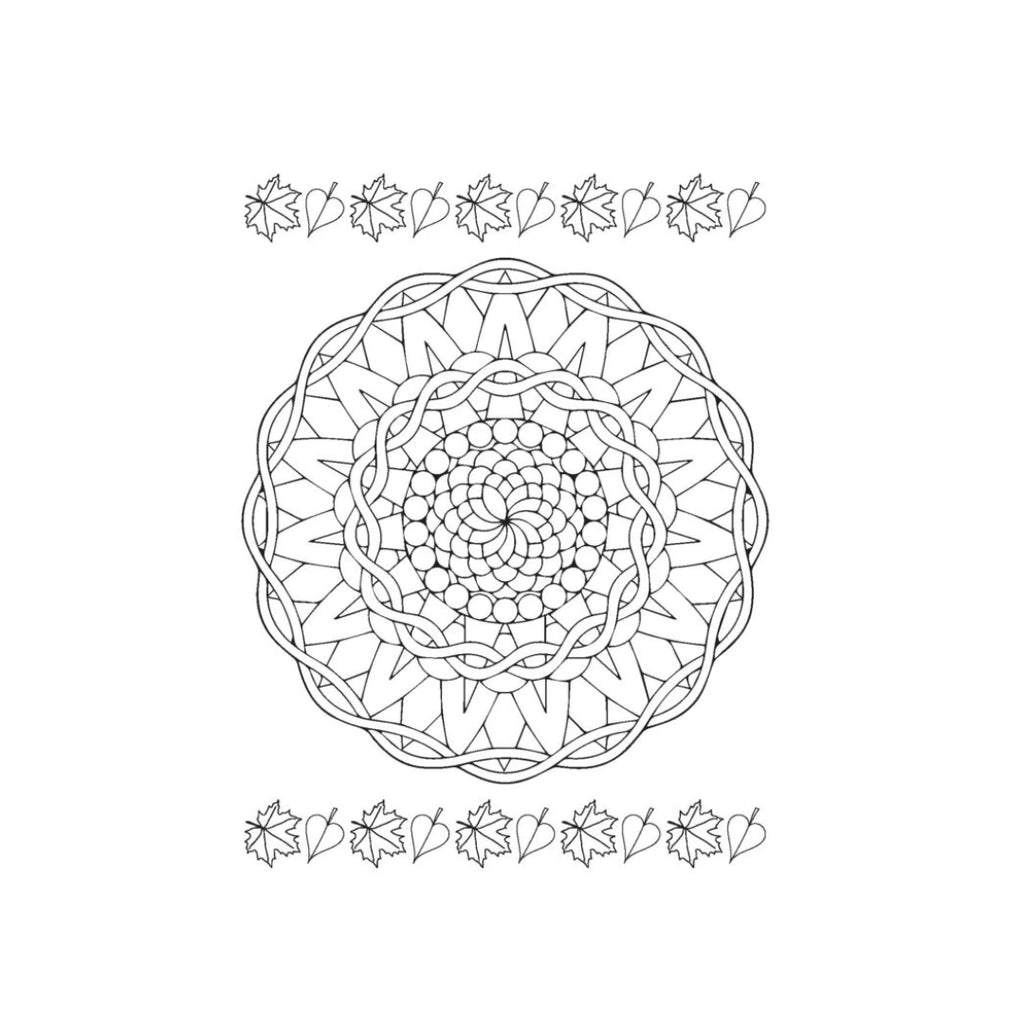 Kids Mandala Coloring Book