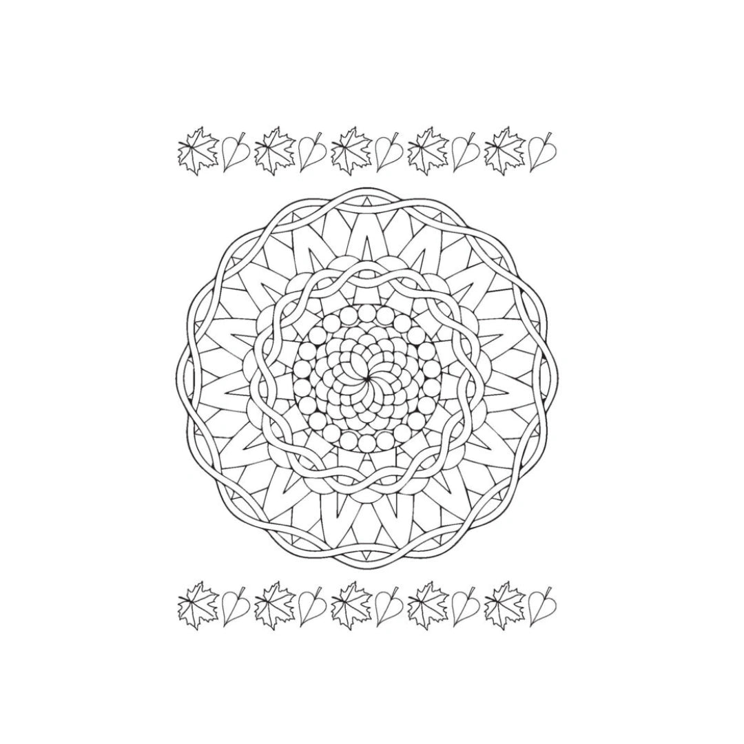 Kids Mandala Coloring Book