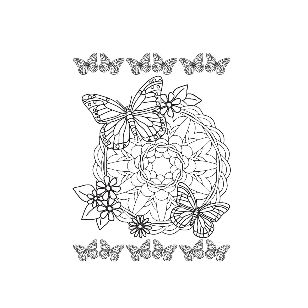 Kids Mandala Coloring Book