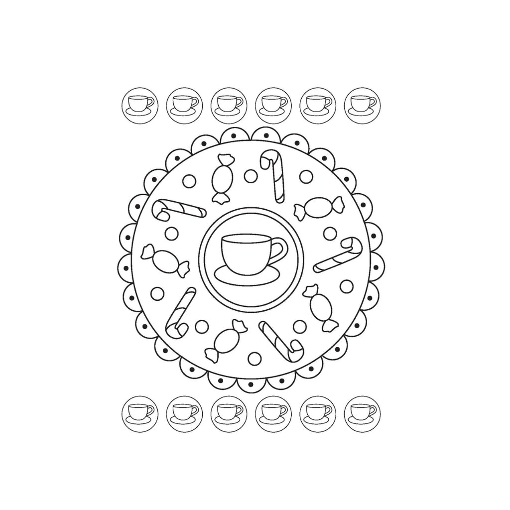 Creative Mandala Coloring Book
