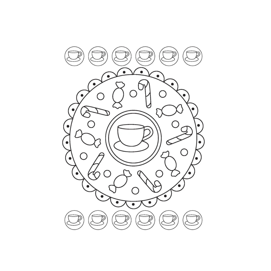 Creative Mandala Coloring Book