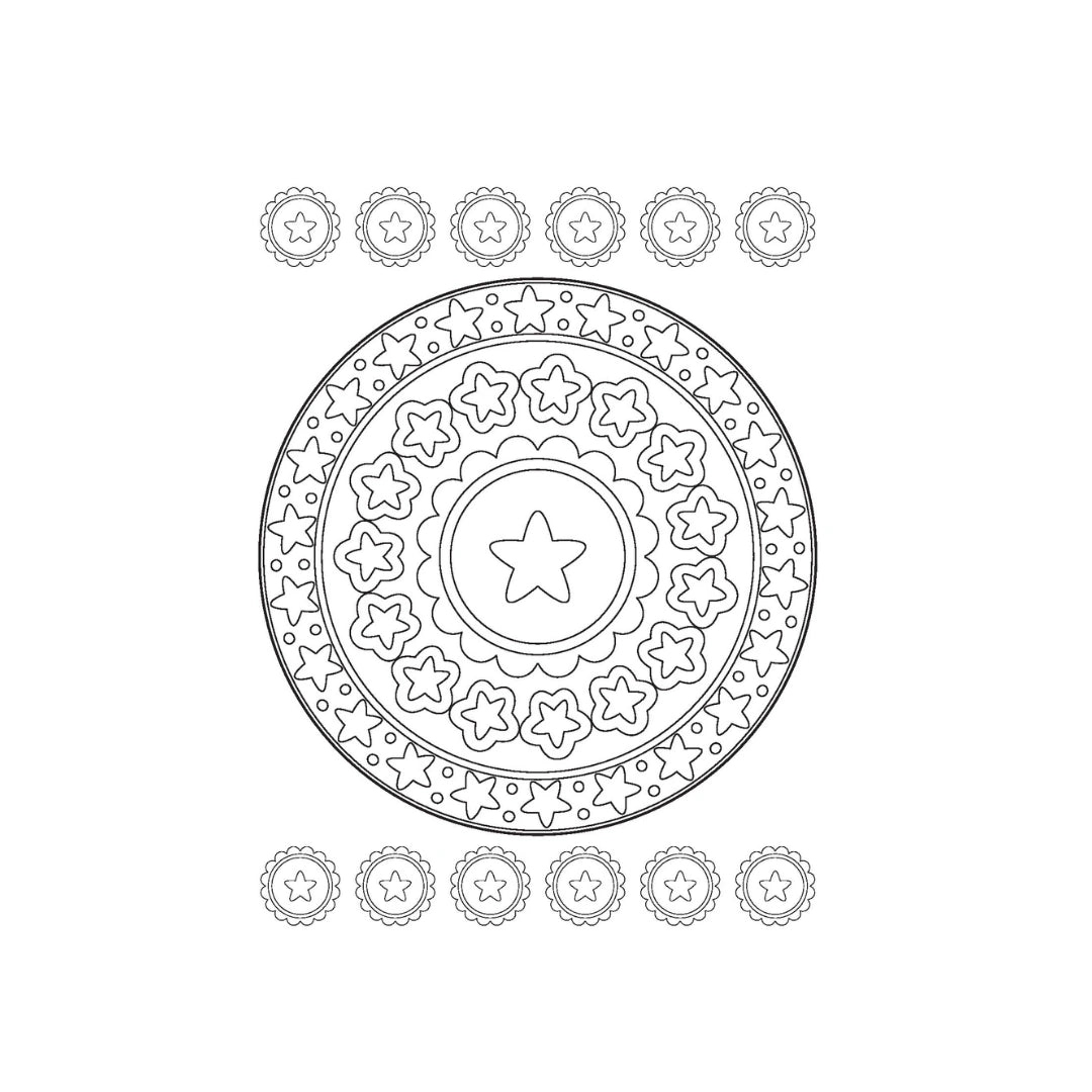 Creative Mandala Coloring Book