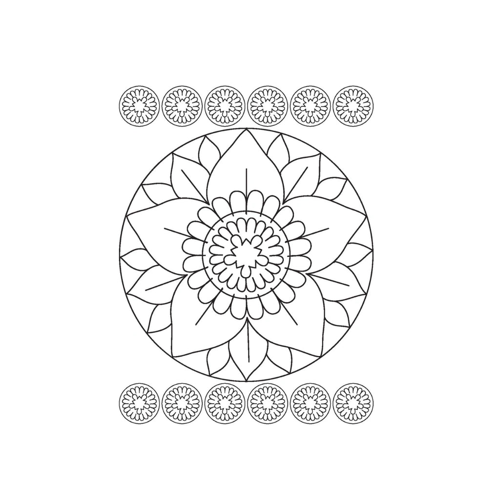 Creative Mandala Coloring Book