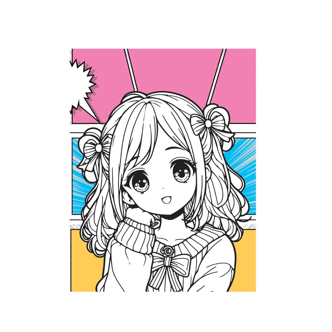 Colour Your Own Manga Book 3