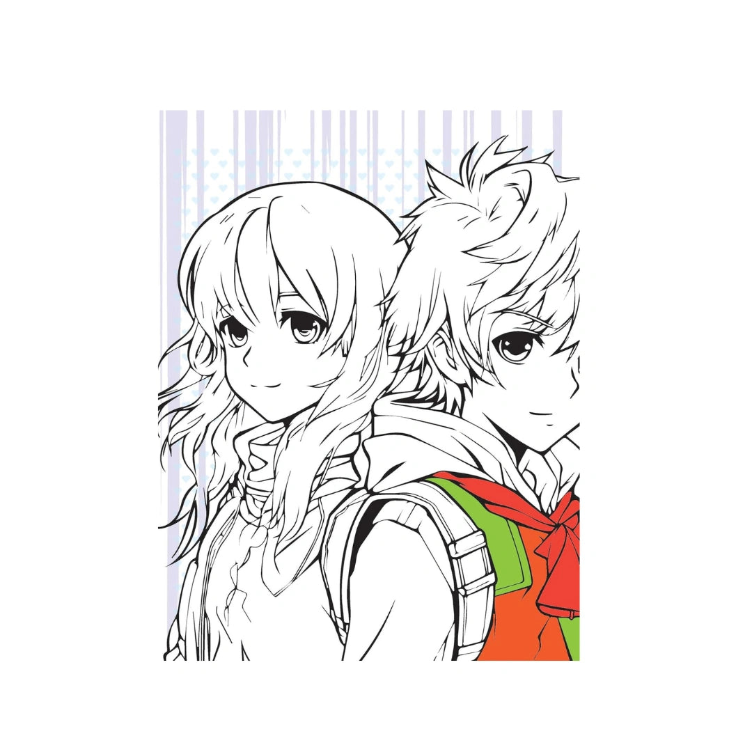 Colour Your Own Manga Book 3