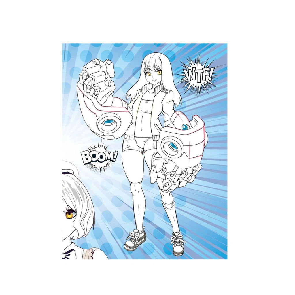 Colour Your Own Manga Book 3