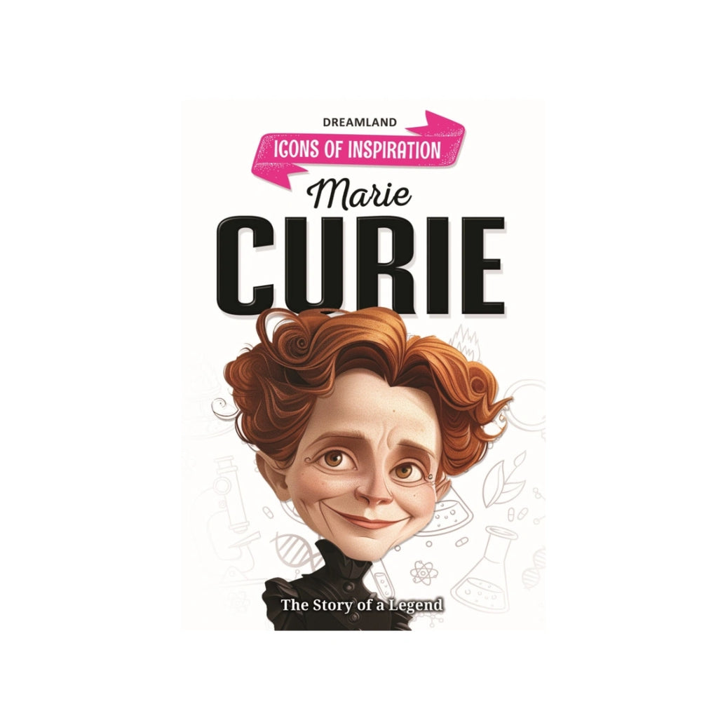 Children’s book about Marie Curie’s life and achievements.