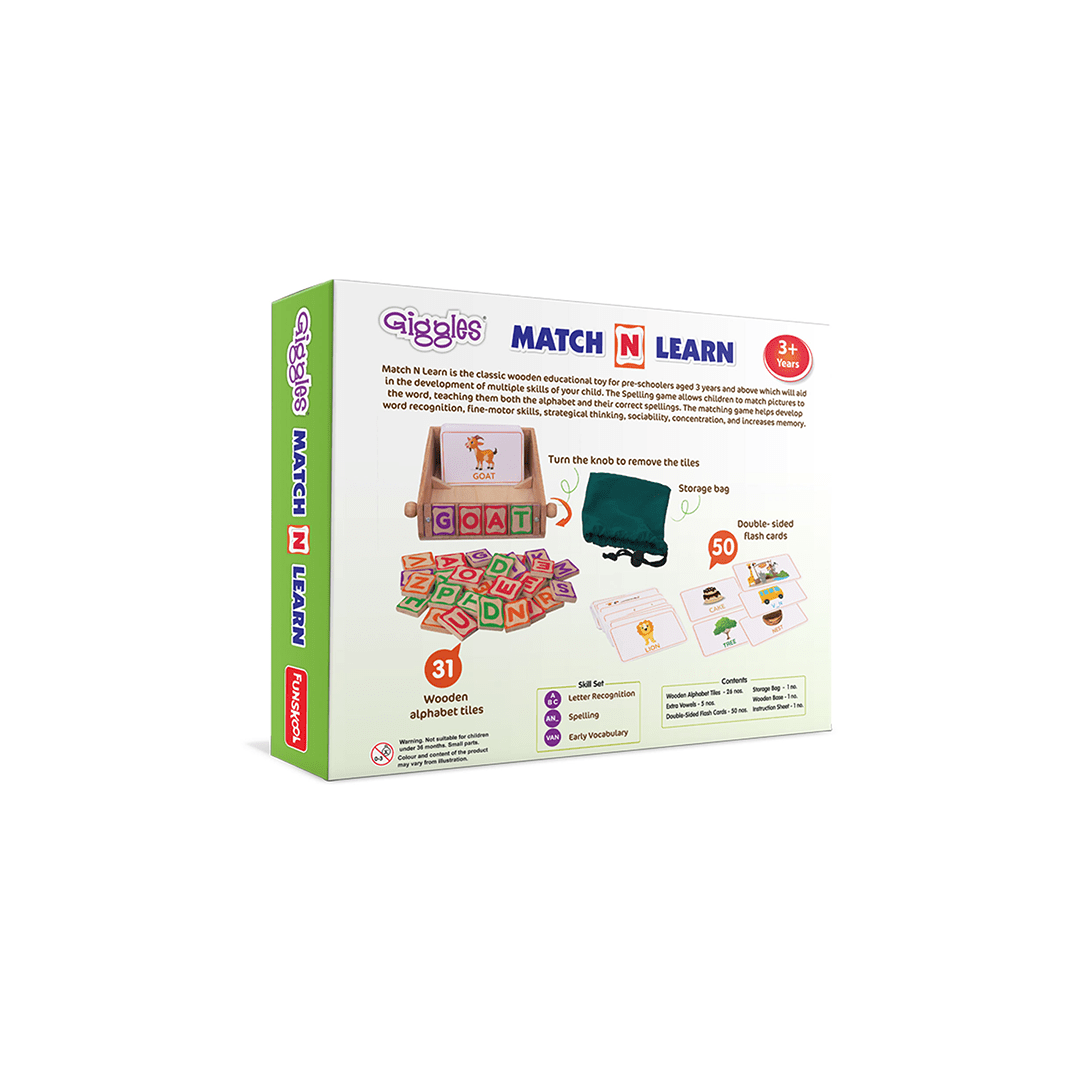 Funskool Toys Funskool Giggles Match N Learn (3 Years+)