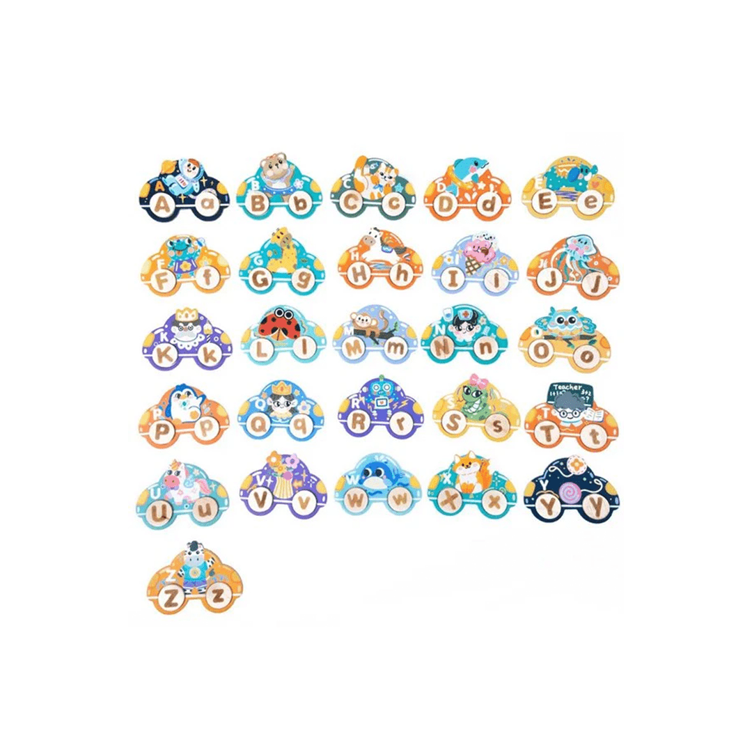 Extrokids Toys Extrokids Wooden Matching Letter Game (3 Years+)