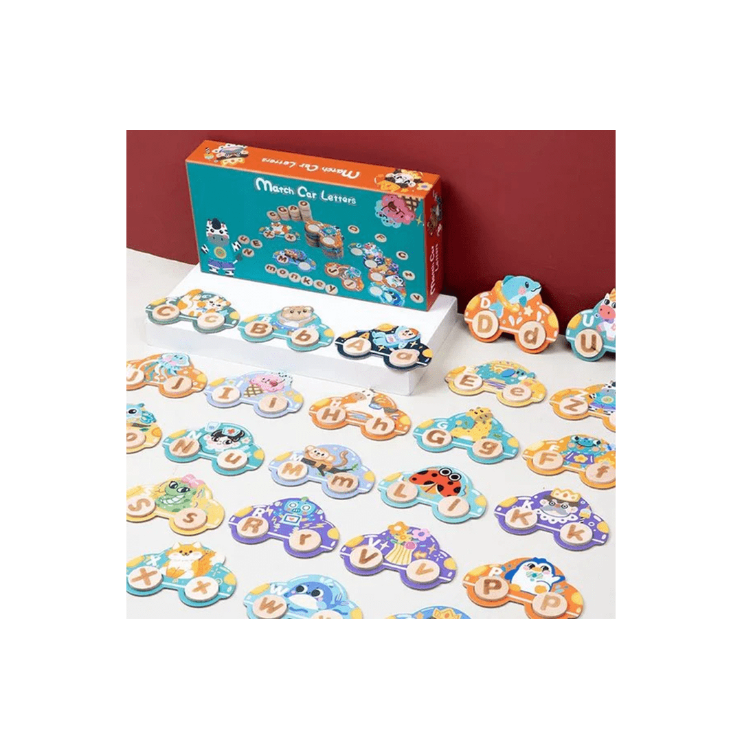 Extrokids Toys Extrokids Wooden Matching Letter Game (3 Years+)