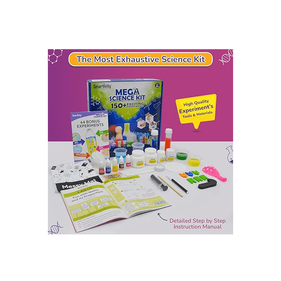 Smartivity Toys Smartivity Mega Science Kit | DIY Science Experiments( 6 Years+ )