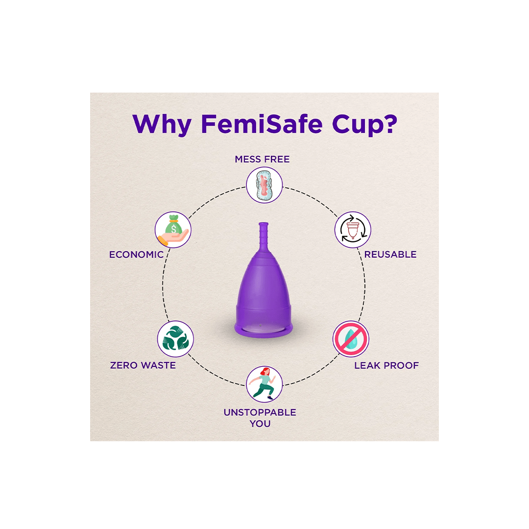Femisafe Personal Care FemiSafe Menstrual Cup & Sterilizer Combo