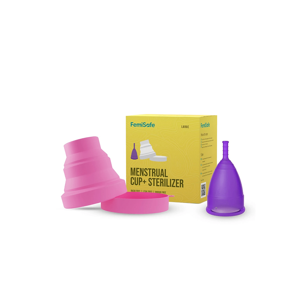 Femisafe Personal Care L FemiSafe Menstrual Cup & Sterilizer Combo