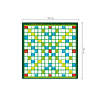 Kids mental maths board game with number tiles for family learning fun.
