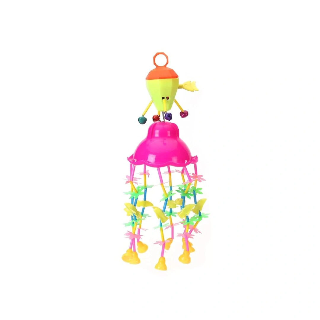 Musical merry go round crib toy for babies.
