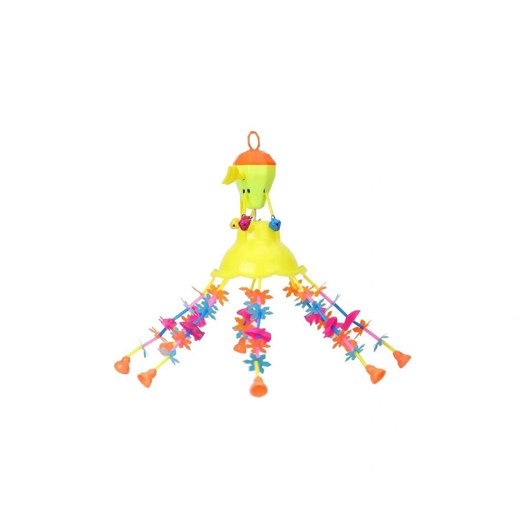 Musical merry go round crib toy for babies.
