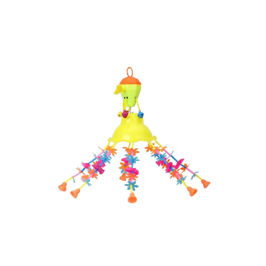 Musical merry go round crib toy for babies.

