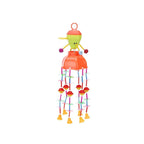 Musical merry go round crib toy for babies.
