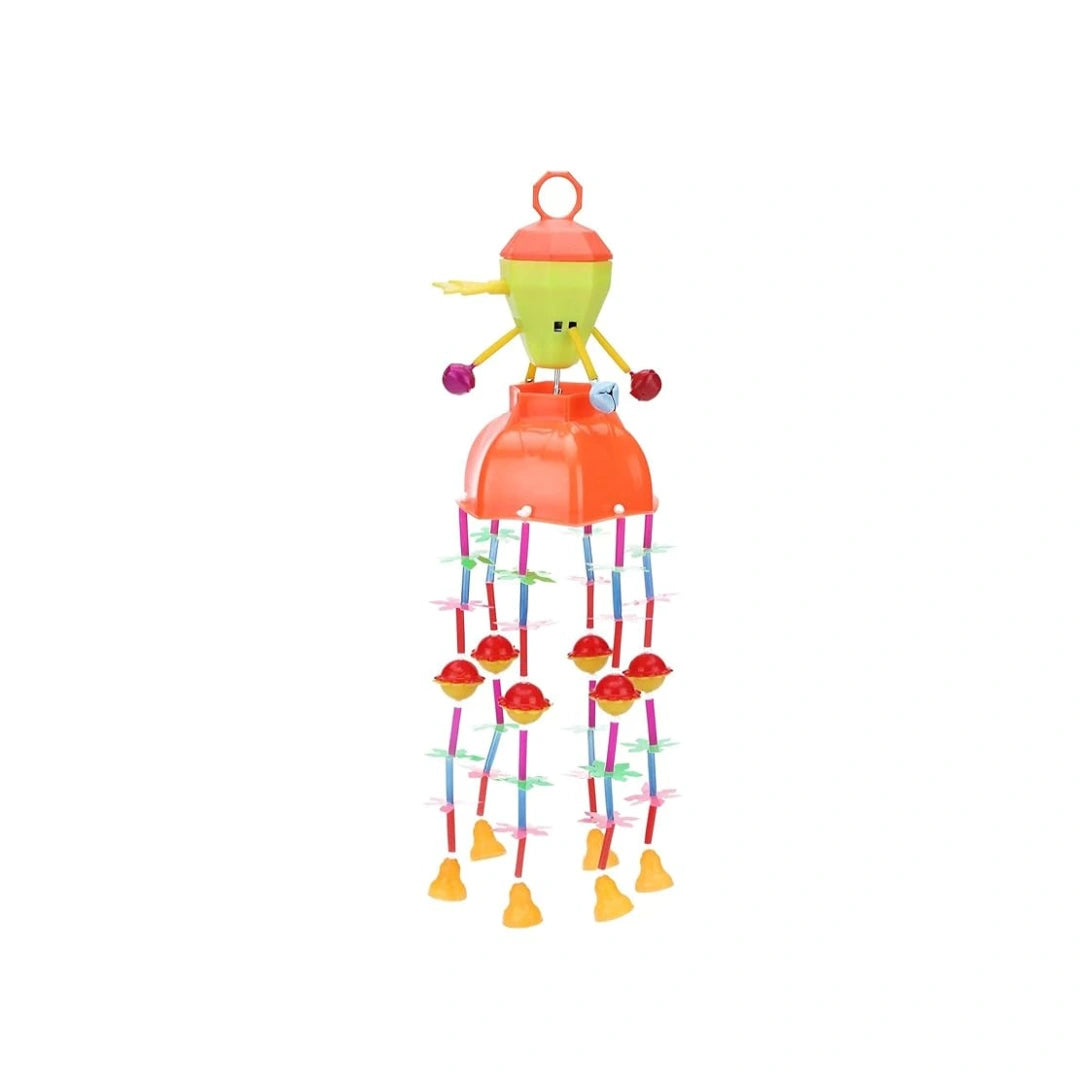 Musical merry go round crib toy for babies.
