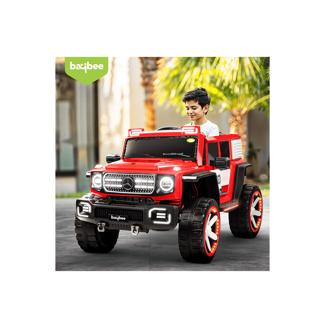 Baybee Ride-ons Baybee Mertez 4 x 4 Battery Operated Jeep for Kids (2 Years+)