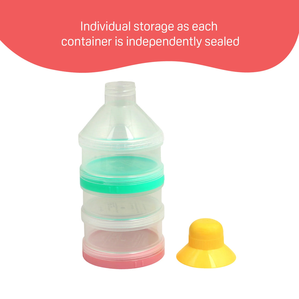 Pigeon Powder Milk Container – 3 Separate Compartments, BPA Free