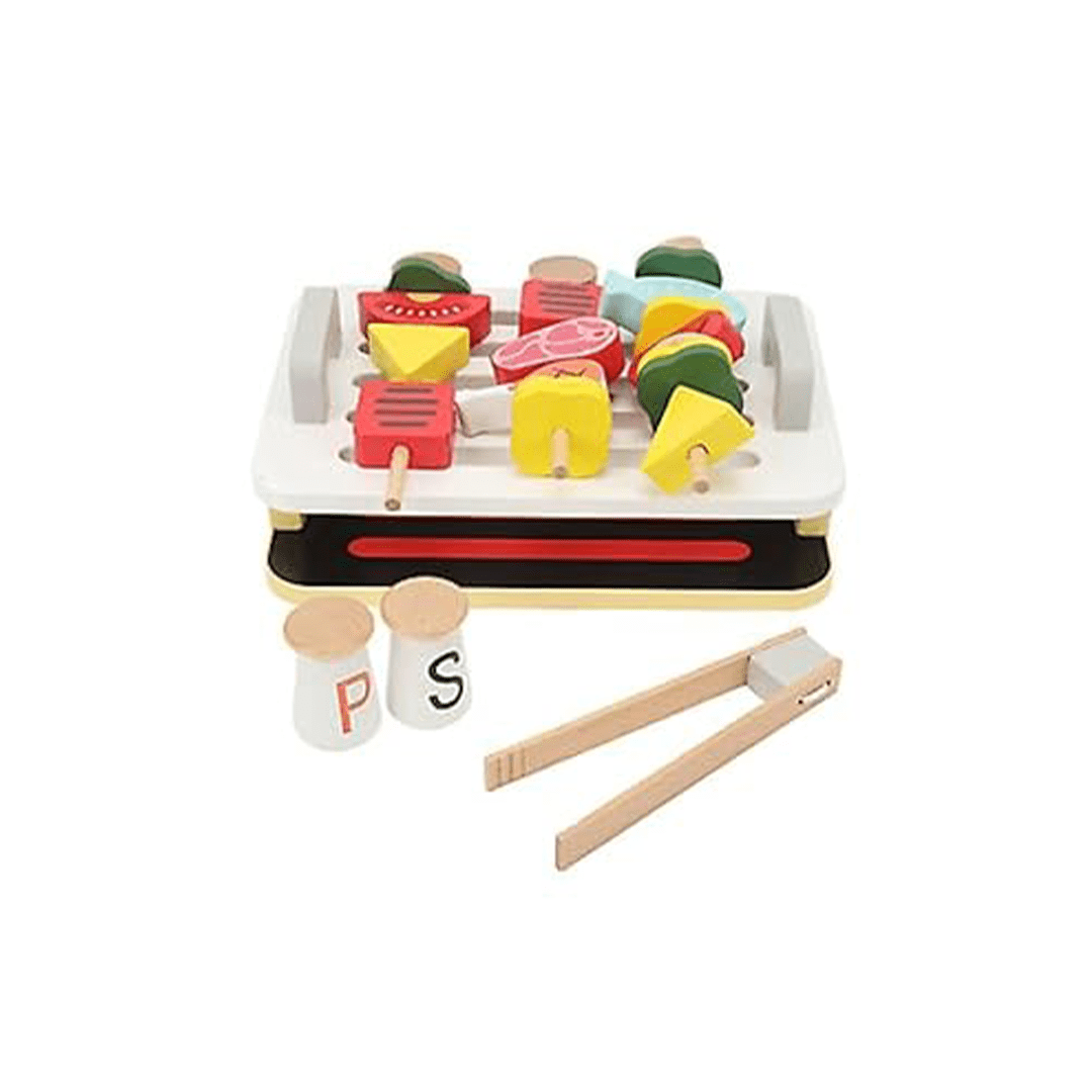 Extrokids Toys Extrokids Wooden Mini Barbecue Combination Pretend Play (3 Years+)