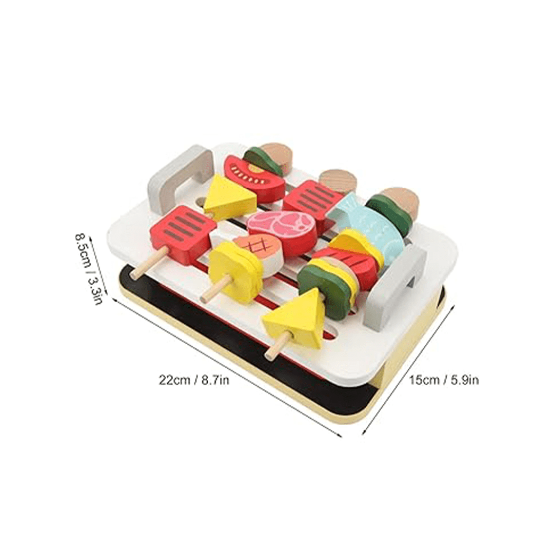 Extrokids Toys Extrokids Wooden Mini Barbecue Combination Pretend Play (3 Years+)