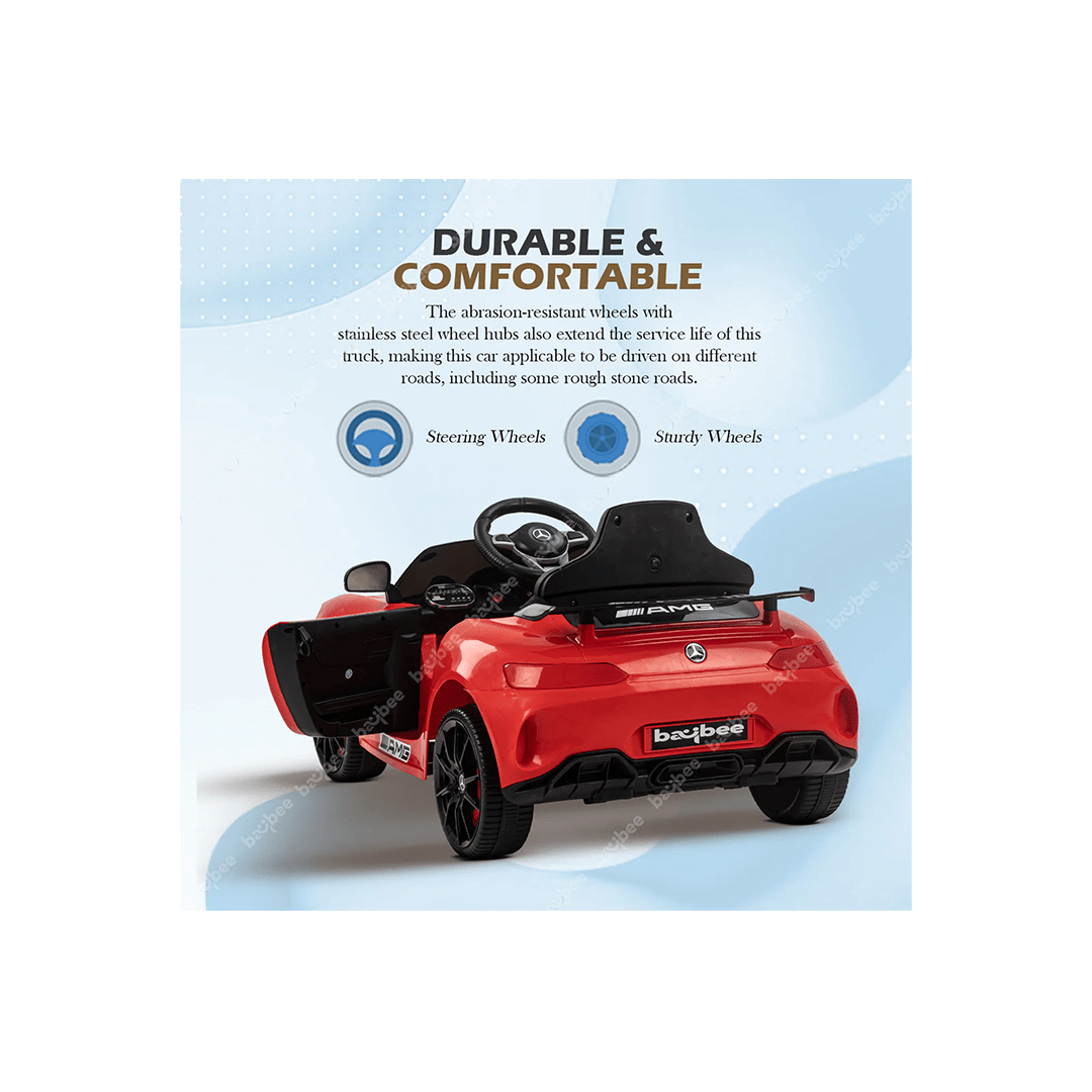 Baybee Ride-ons Baybee Mini Mercedes Benz Electric Ride on Car,12V Battery, Music, Lights Racing Car for Boys & Girls (3 to 5 Years)