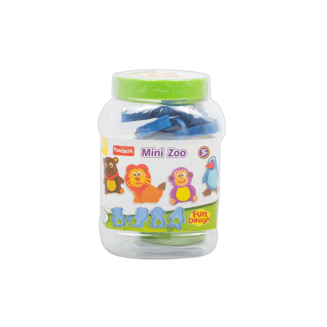 Funskool Craft Kit Funskool Fun Dough Mini Zoo (3 Years+)