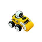 Mini construction trucks with movable bucket arms