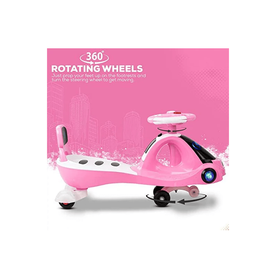 Baybee Ride-ons Baybee Miramar Magic Swing Cars Ride-ons for Kids with PP Wheels (3-8 Years)