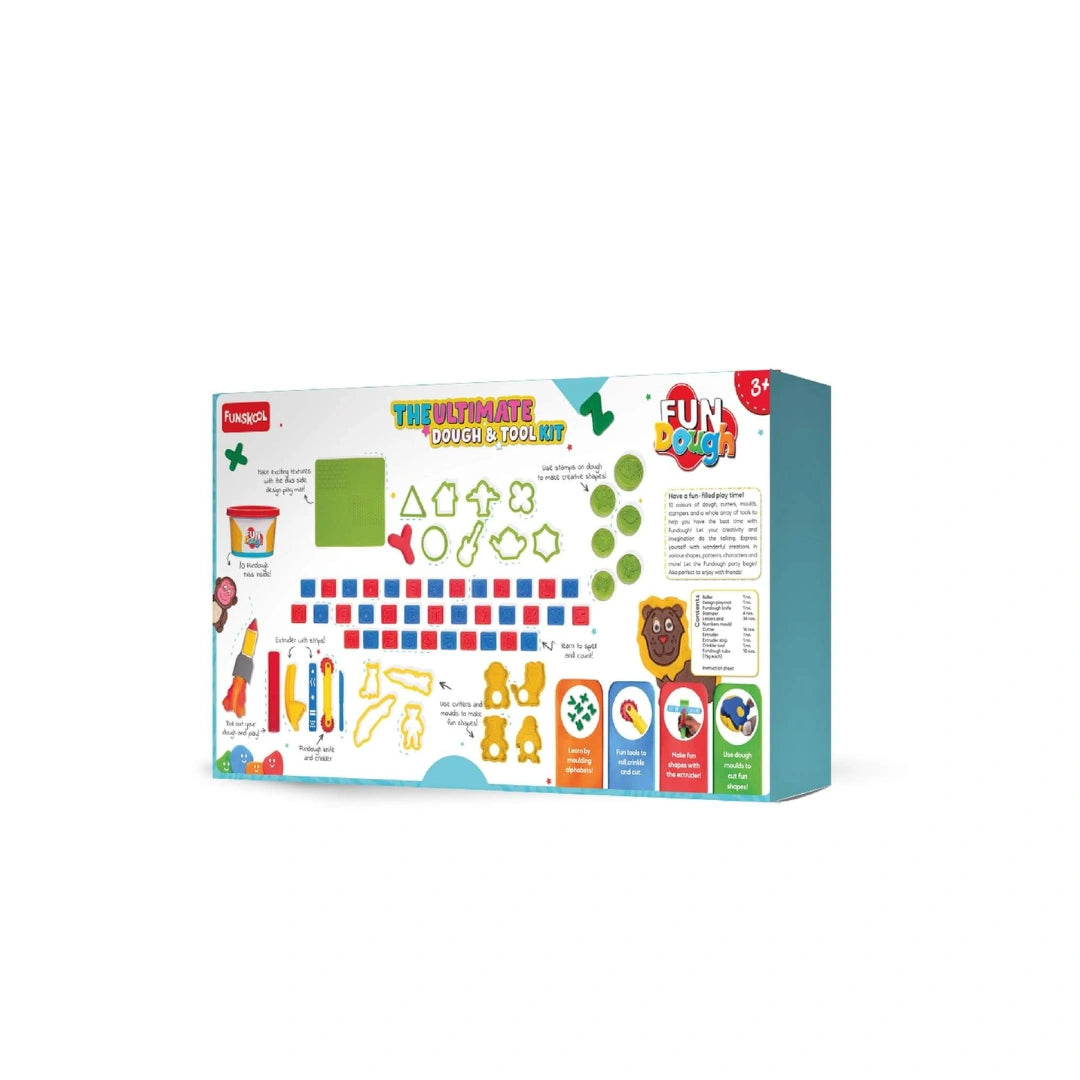 Creative Play Dough Set with Multiple Colours & Tools