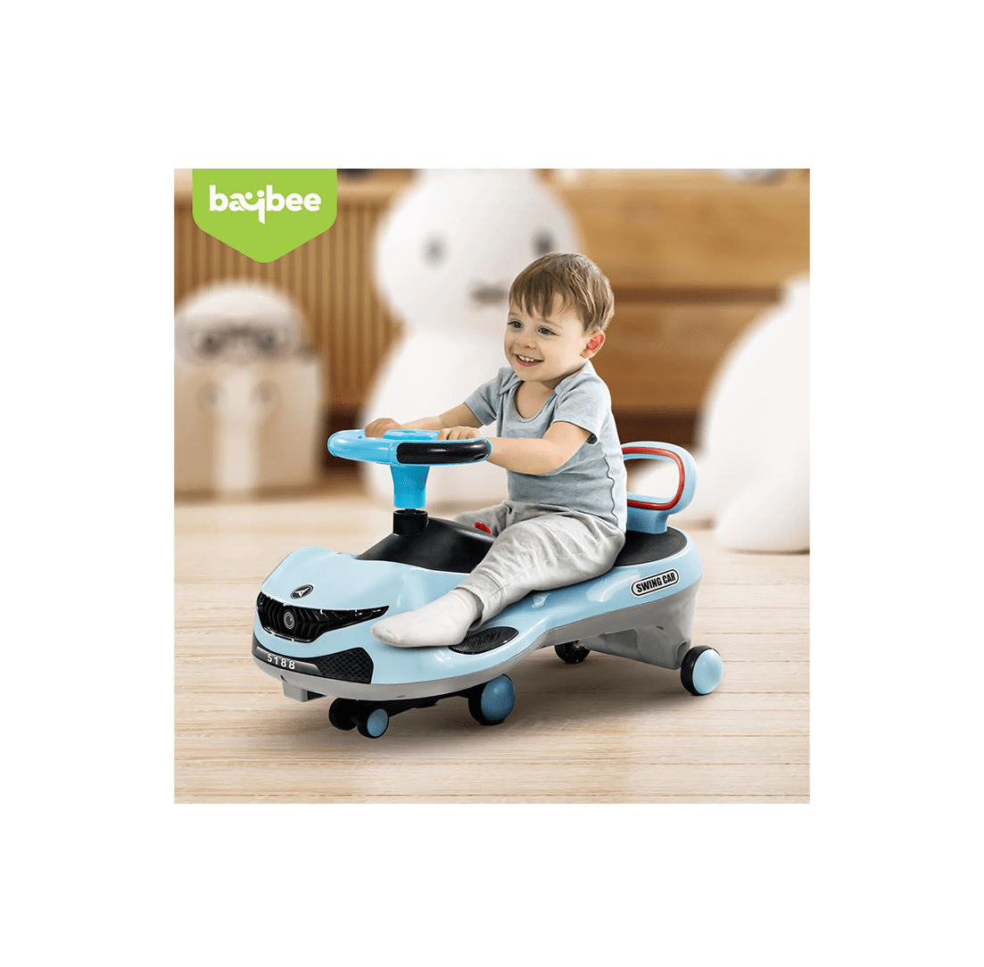 Baybee Ride-ons Baybee Mona Baby Swing Car for Kids Toys (3-7 Years)