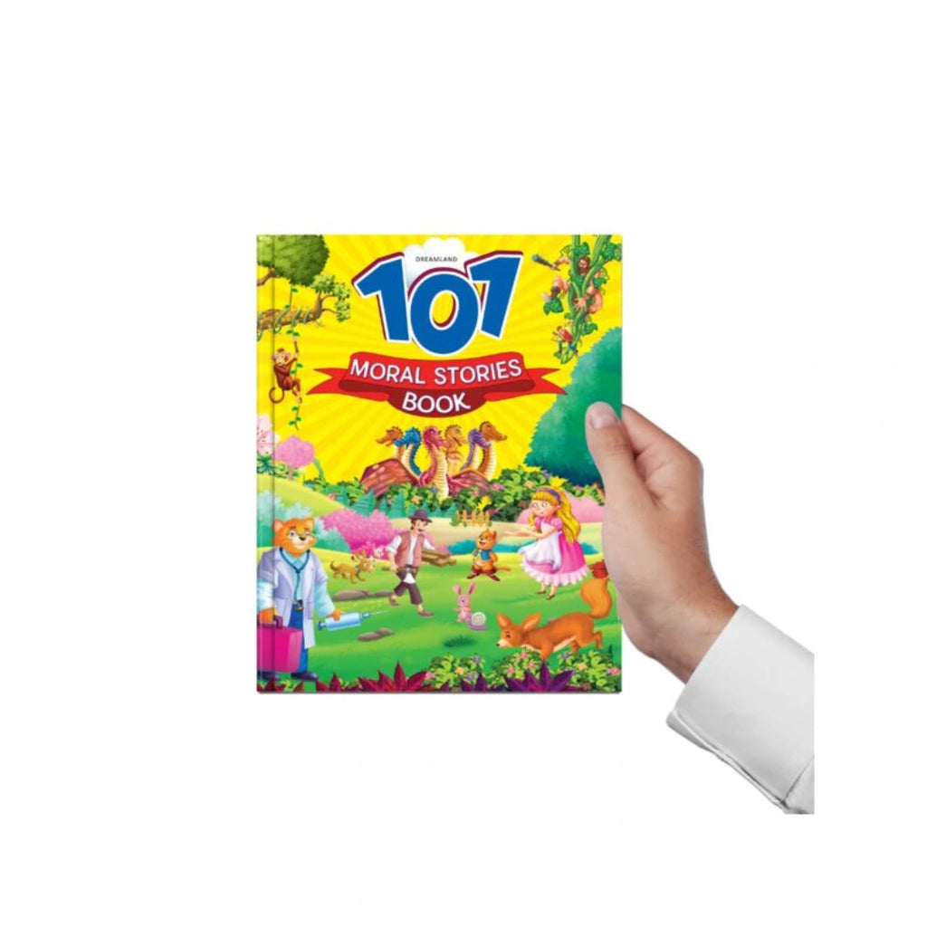 Kids’ moral storybook with simple lessons and pictures.