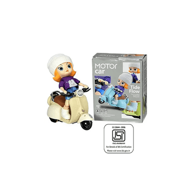 Baan Toys Toys Baan Toys Motor Tide Flow Car Kids Motor Scooter Musical Vehicle (3 Years+)
