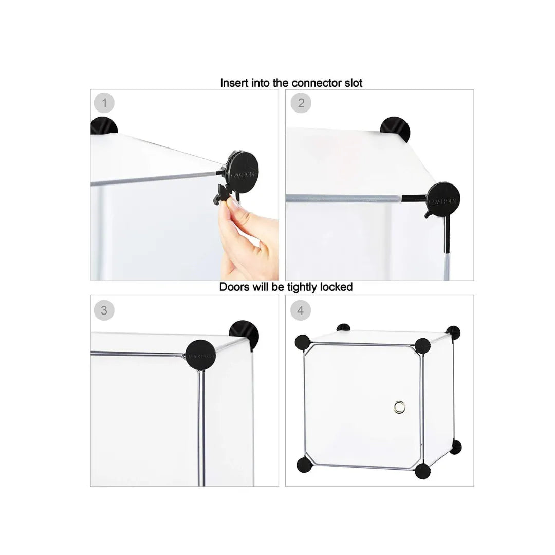 12-Door Clothes Organizer Cabinet